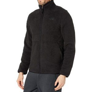 The North Face Men's Dunraven Black Sherpa Full Zip Jacket - Size S - NWT!